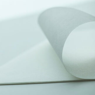 Un foglio di carta washi Silk Pure bianco