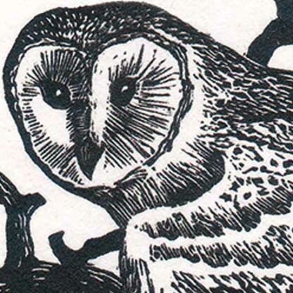 Caligo-ink Letterpress Cranfield nero Ivy