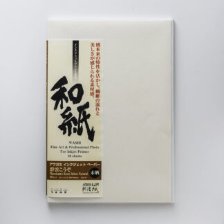 Etichetta confezione Murakumo Kozo Select naturale Awagami