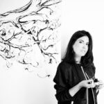 Elena Borghi nel suo studio (Photo Credits: Ilaria D'Atri for Adidas)